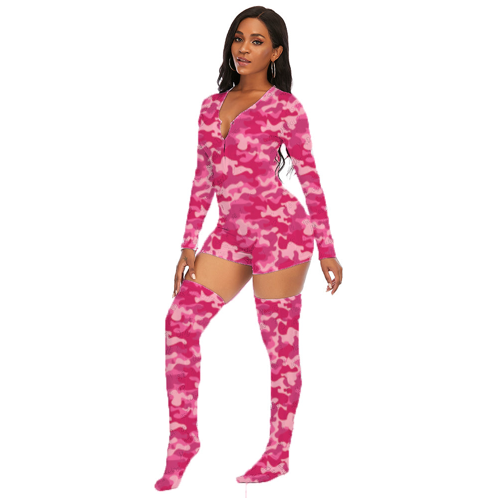 Women Onesie with matching socks